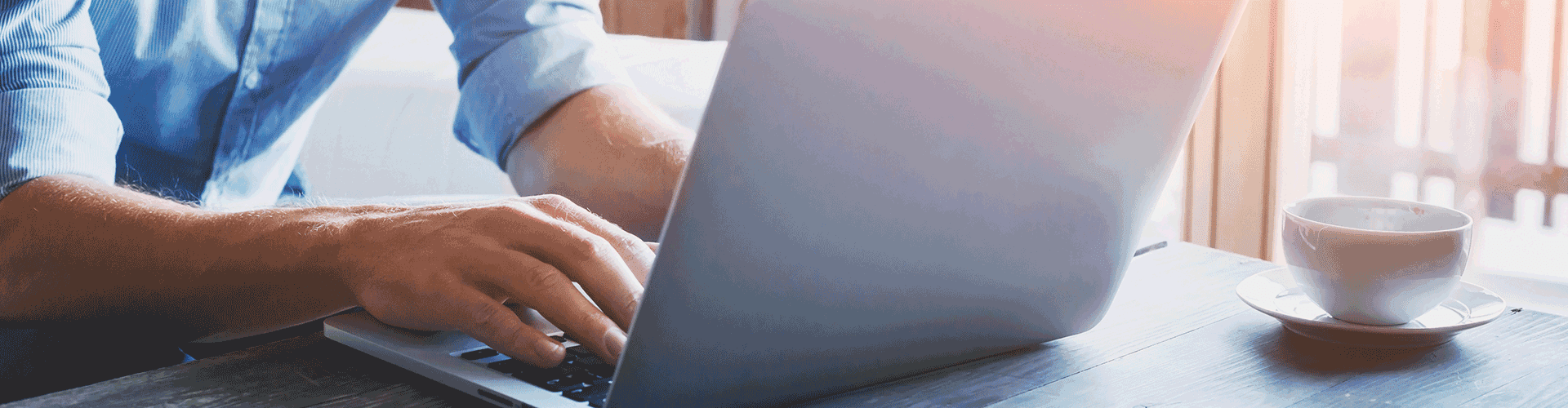 Person using computer